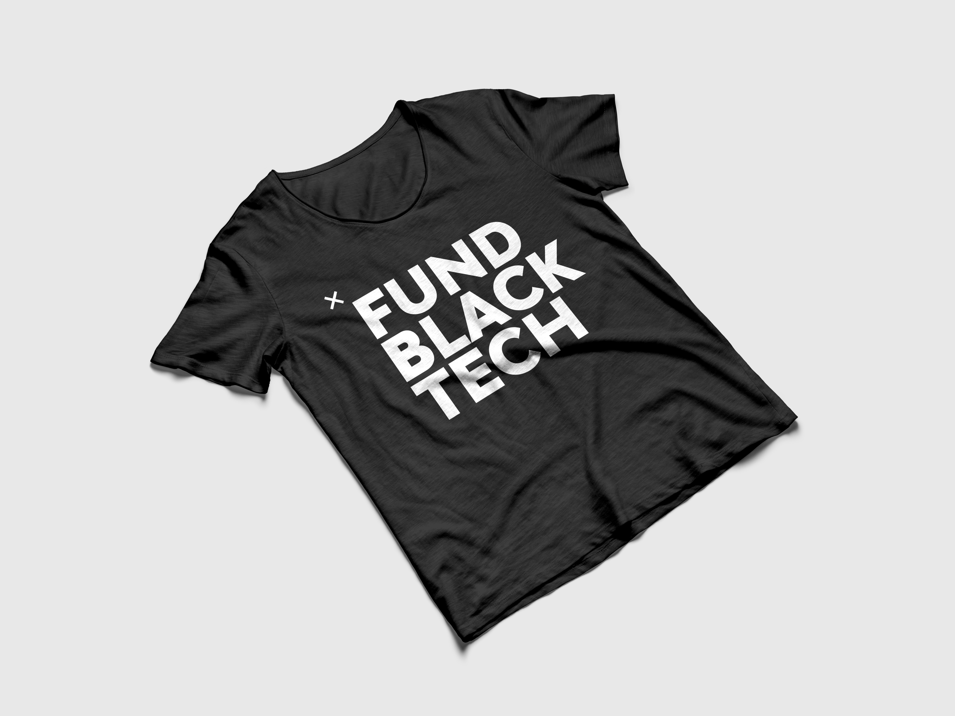 Fund Black Tech Shirt